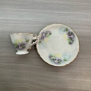 ANTIQUE‎ B. RAINEY TEACUP AND SAUCER